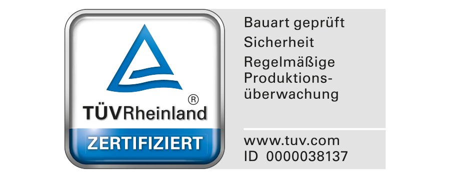 Certification TÜVRheinland