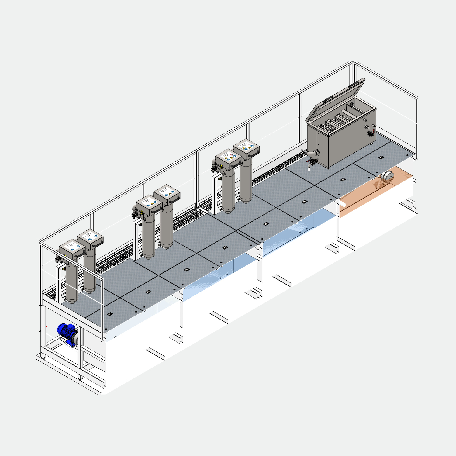 Reinigungsanlage von PURIMA nach Zero-Liquid-Discharge-Prinzip